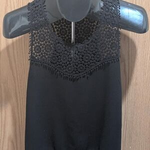 Black Sleeveless Top